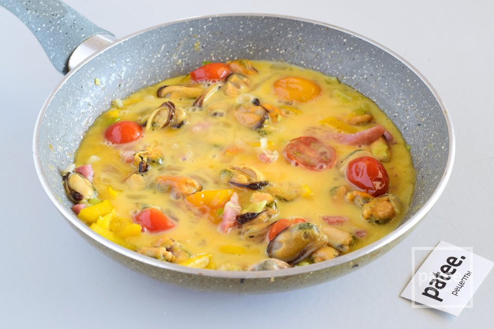 Яичница с мидиями - Шаг 11