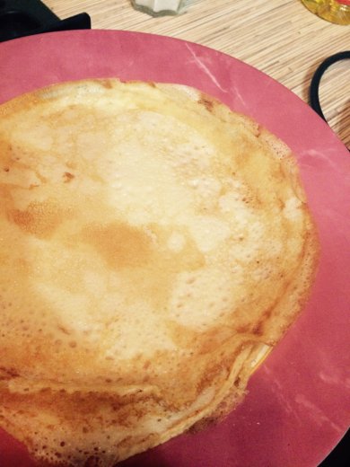 Нежные блинчики на кефире