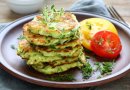 Вкусные и нежные оладьи из кабачков с укропом