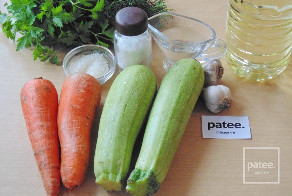 Маринованные хрустящие кабачки на зиму - Шаг 1