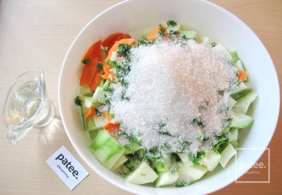 Маринованные хрустящие кабачки на зиму - Шаг 10