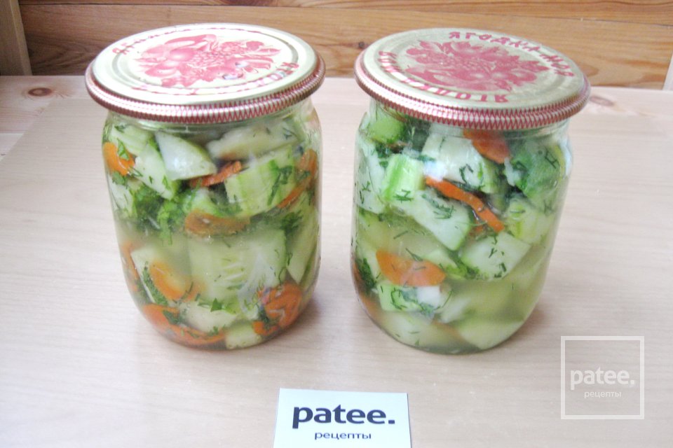 Маринованные хрустящие кабачки на зиму - Шаг 13