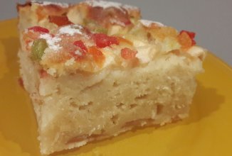 Яблочный пирог на молоке.