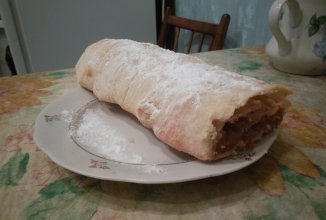 Штрудель яблочный