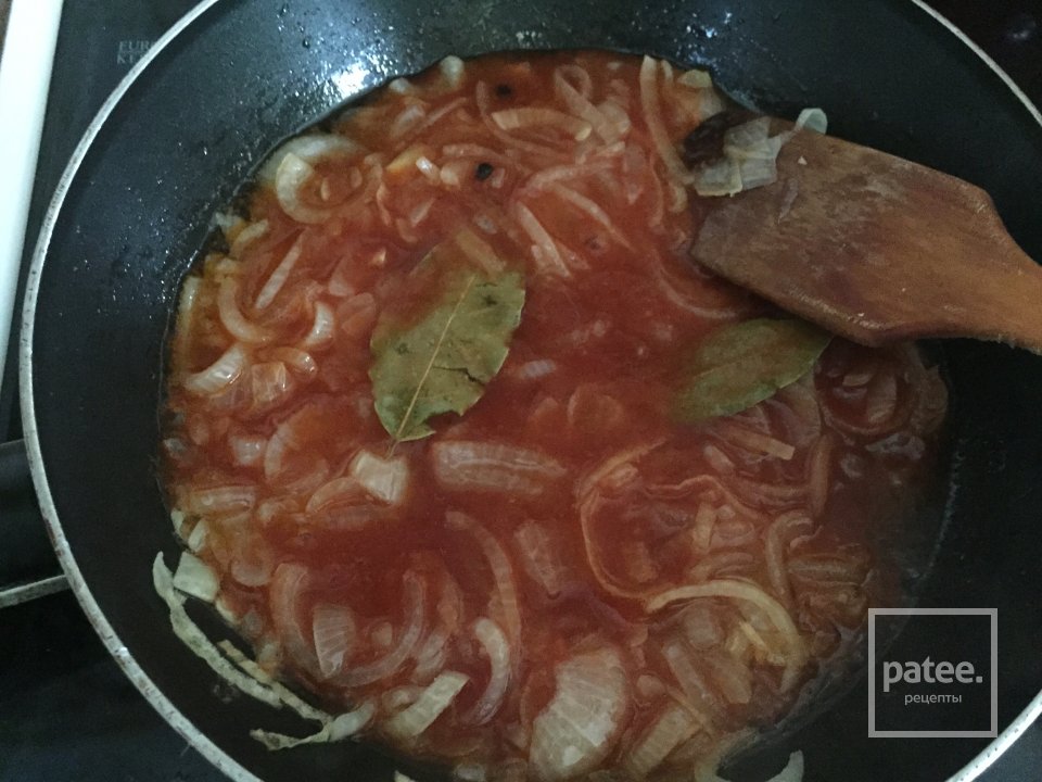 Щука под луково-томатным соусом - Шаг 6