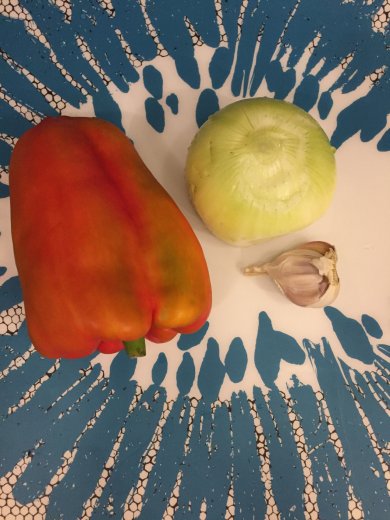 Буглама. Тушёная баранина с помидорами, луком и перцем. - Шаг 2