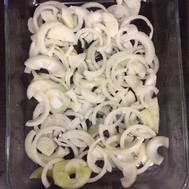 Карп в соевом соусе с чесноком и фенхелем - Шаг 2