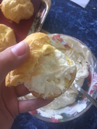 Эклеры с творожной начинкой - Шаг 9