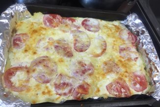 Картофельная запеканка с фаршем