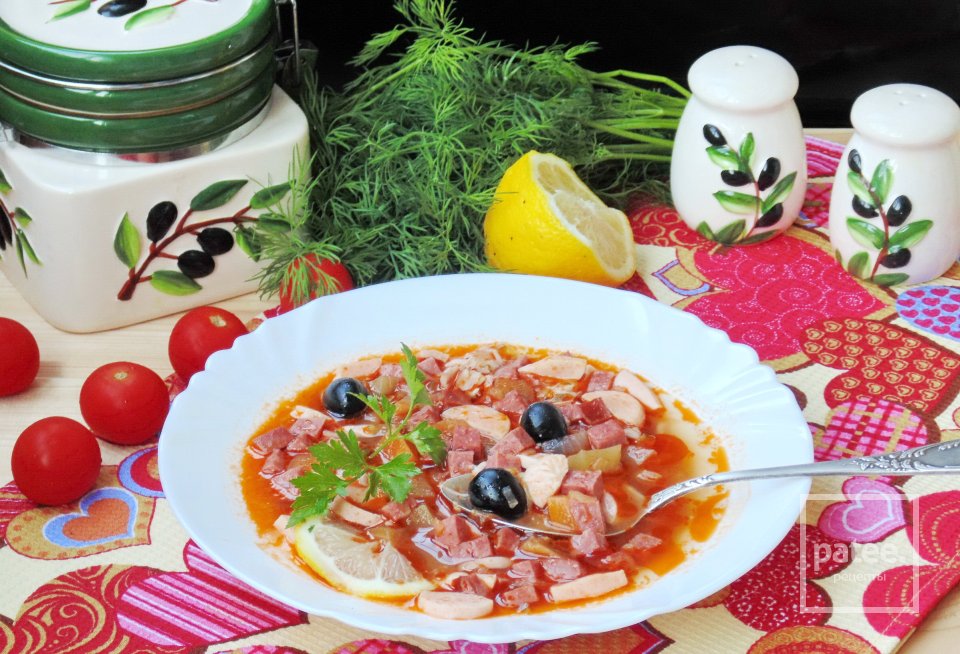 Солянка мясная с баклажанами - Шаг 18