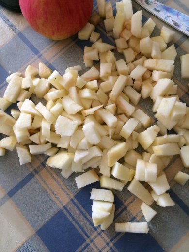 Яблочный рулет в лаваше - Шаг 1