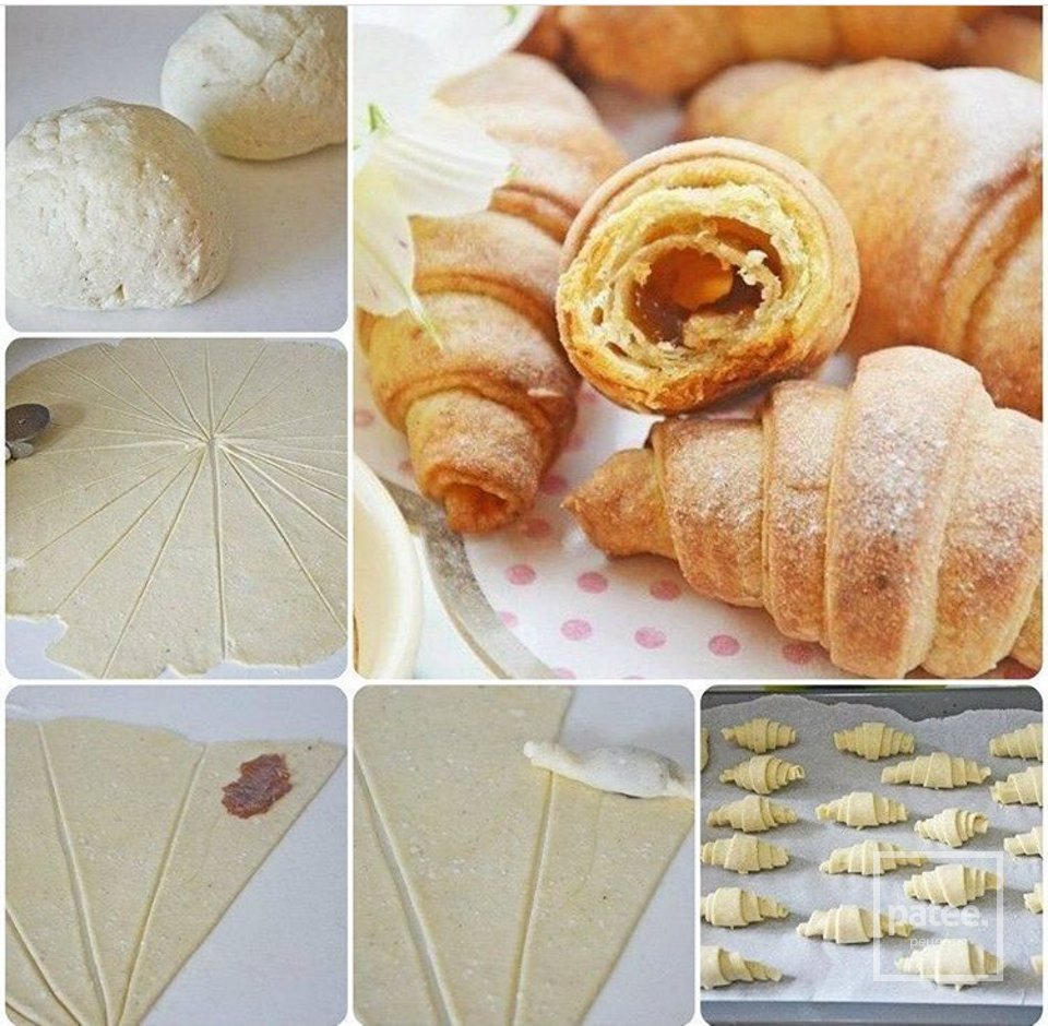 Миник"круосан" - Шаг 1