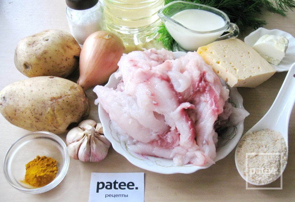 Рыбные зразы с картофельным соусом - Шаг 1