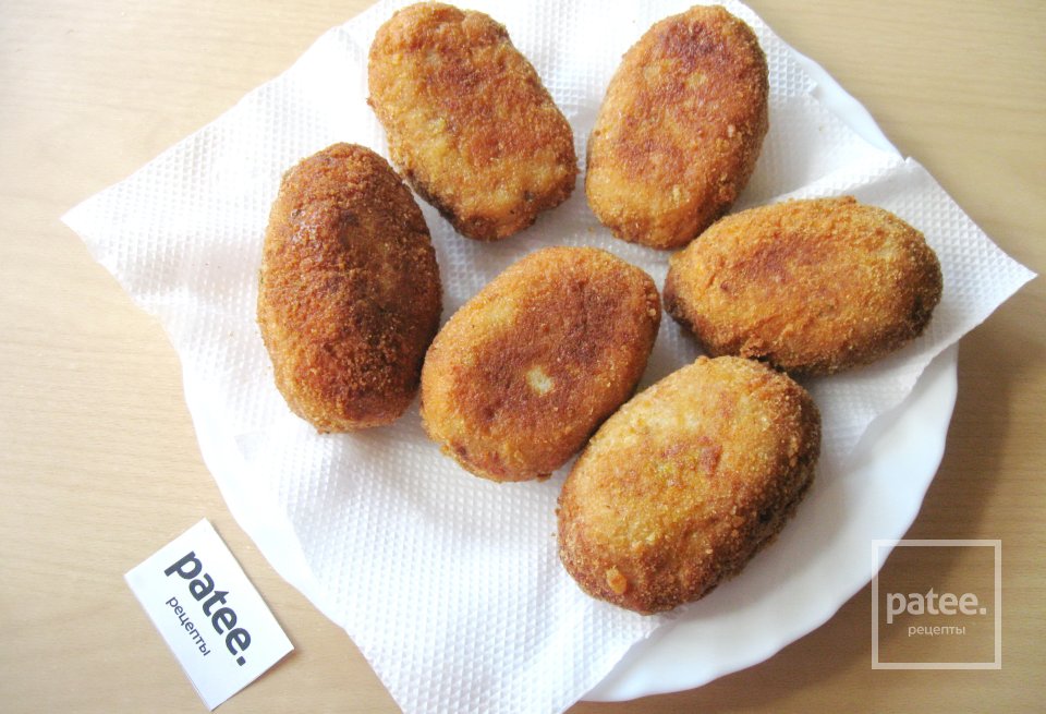 Рыбные зразы с картофельным соусом - Шаг 17