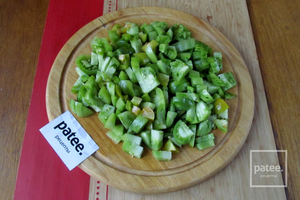 Икра из зелёных помидоров - Шаг 3