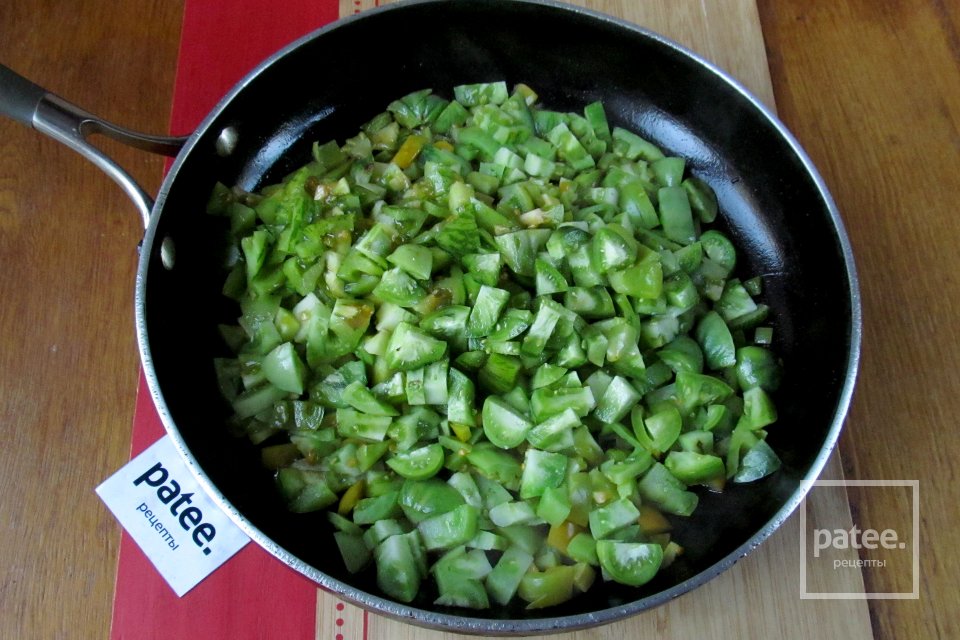 Икра из зелёных помидоров - Шаг 4