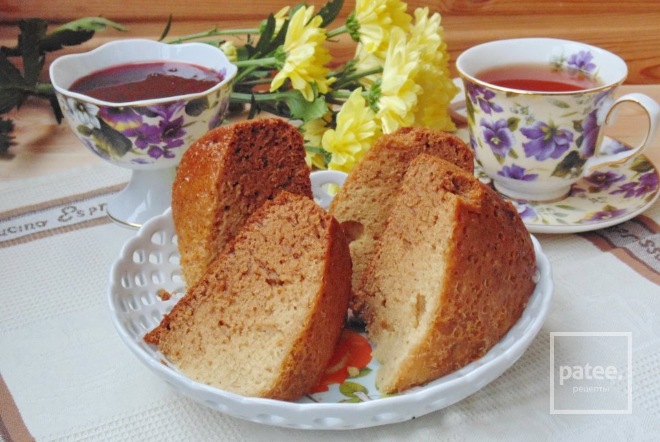 Медовый пирог с орехами в мультиварке - Шаг 16