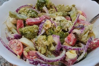 Китайский салат с брокколи