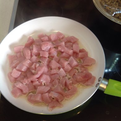 Индейка с грибами в сметане - Шаг 3