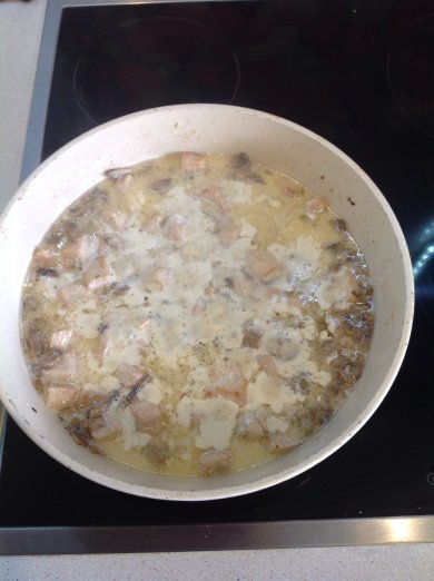 Индейка с грибами в сметане - Шаг 6