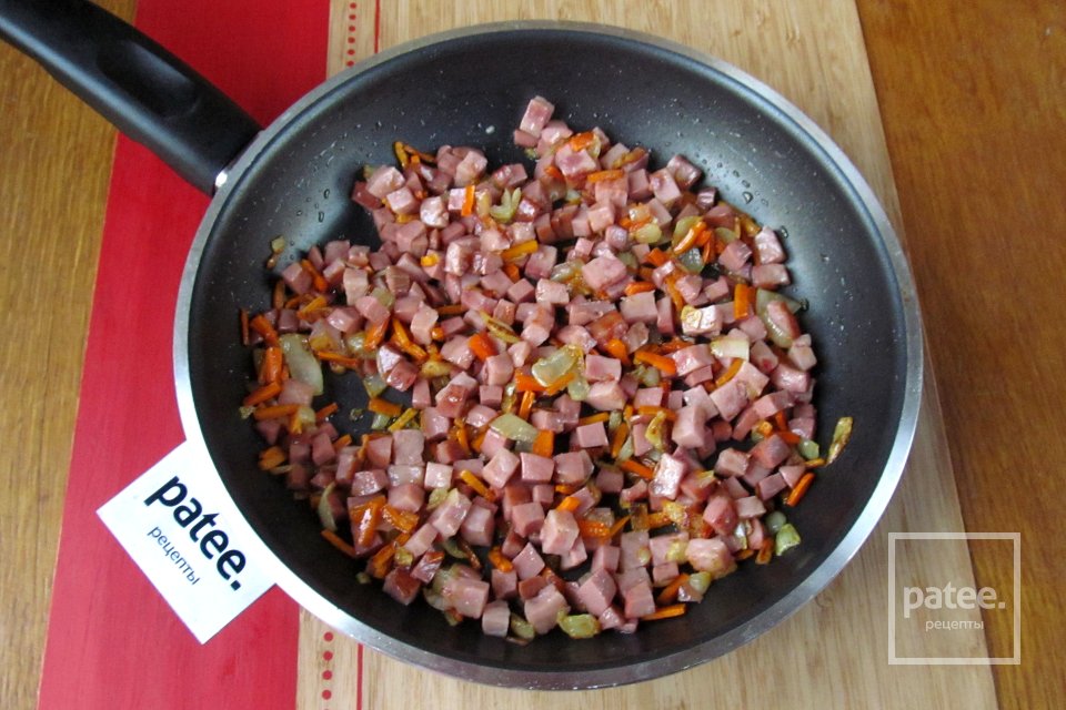 Солянка с копчёностями, свежими помидорами и каперсами - Шаг 9