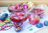 Варенье из слив и яблок