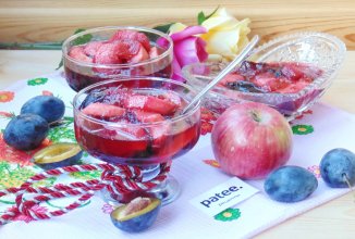 Варенье из слив и яблок