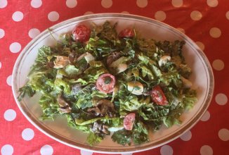 Салат из шампиньонов