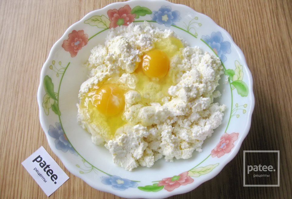 Творожная запеканка с абрикосами - Шаг 3