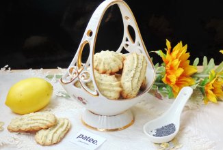 Лимонное печенье с маком