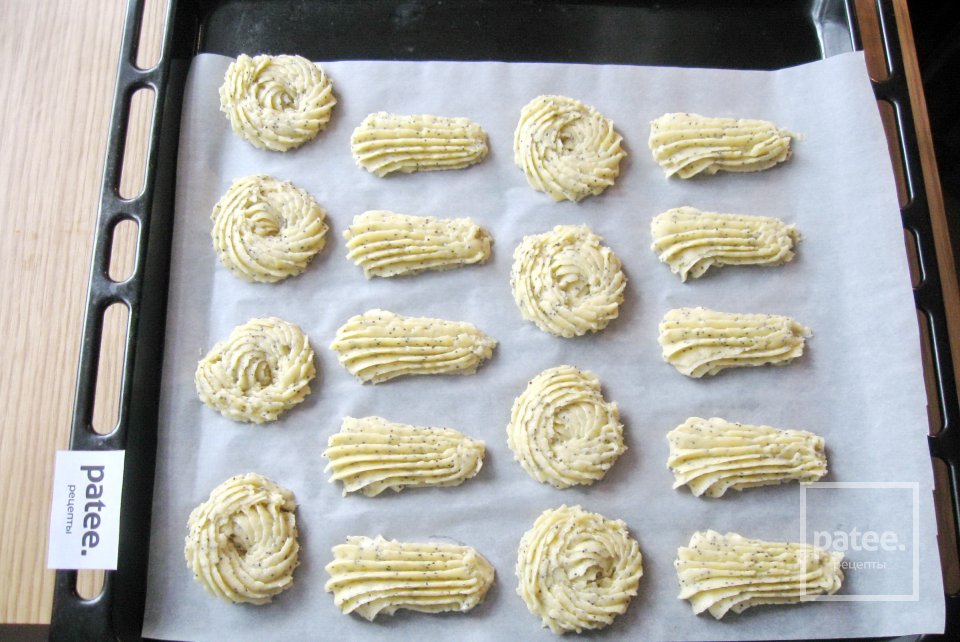 Лимонное печенье с маком - Шаг 13