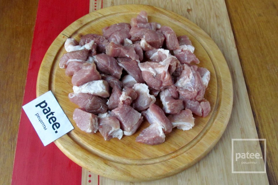 Свинина с перцем и помидорами - Шаг 2