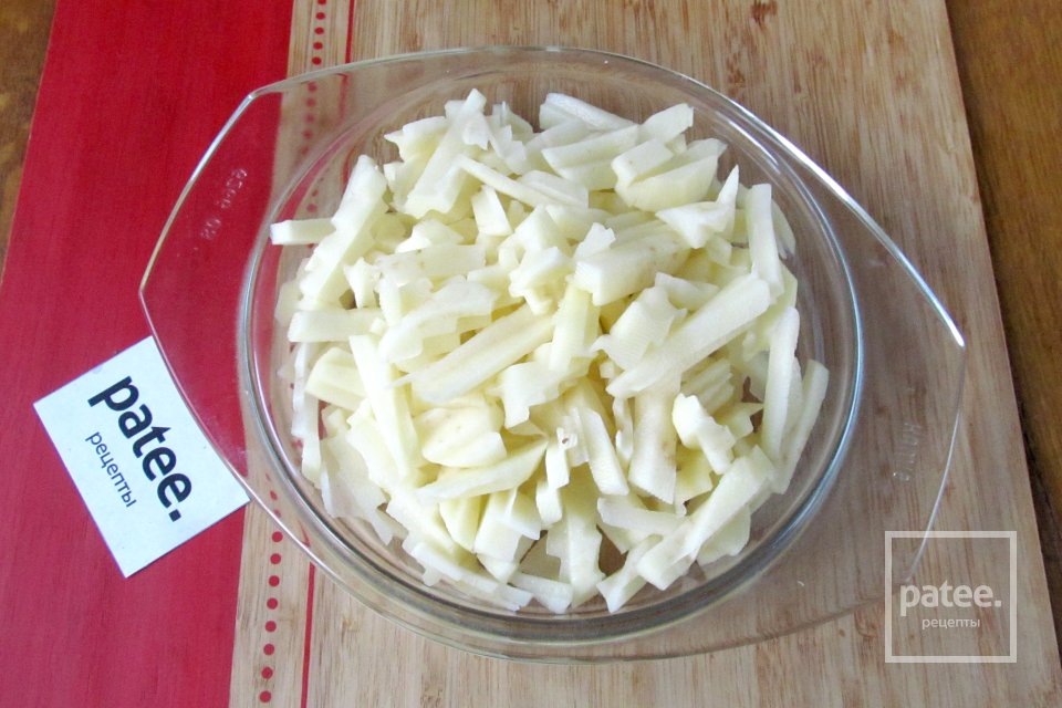 Суп с машем, копчёными рёбрышками и сосисками - Шаг 2