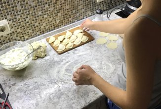 Вареники с творогом