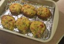 Фаршированный печёный картофель