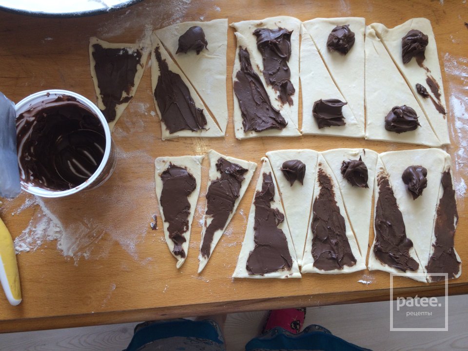 Круассаны🍫 - Шаг 4