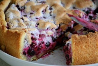 Пирог со смородиной