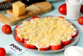 Закуска Помидоры под снегом