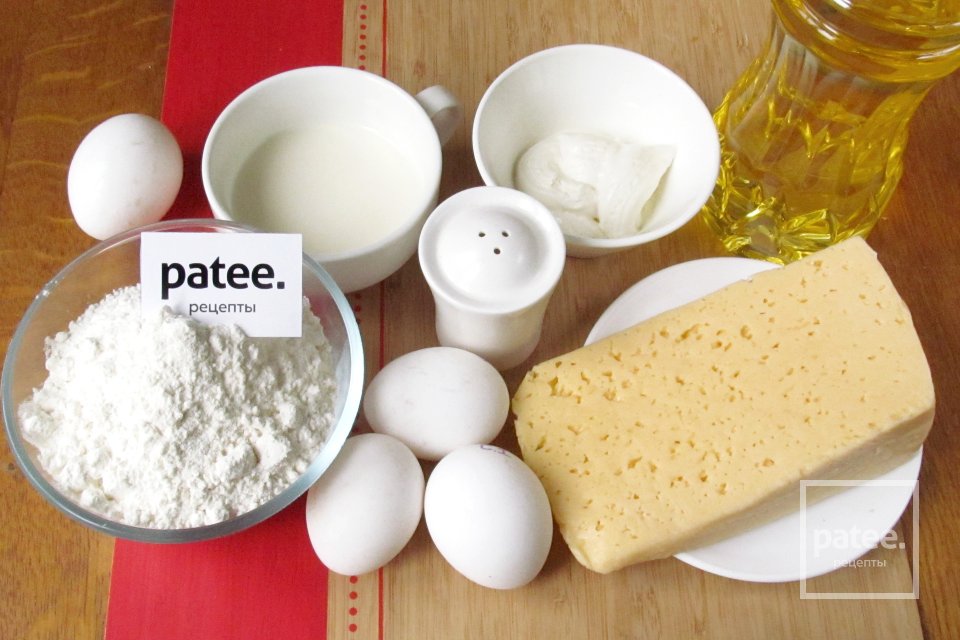 Вафли с сыром - Шаг 1