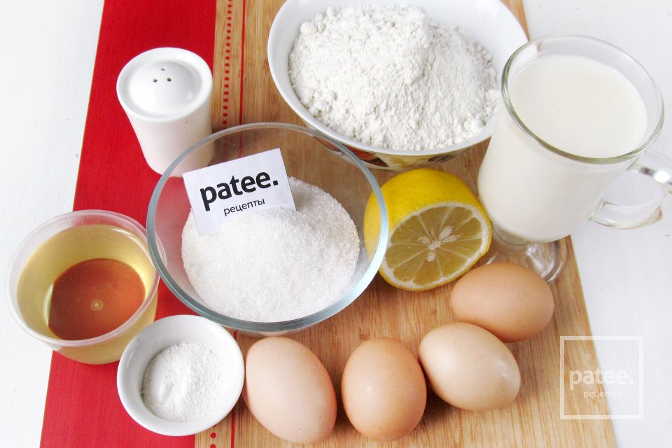 Лимонный пирог в мультиварке - Шаг 1