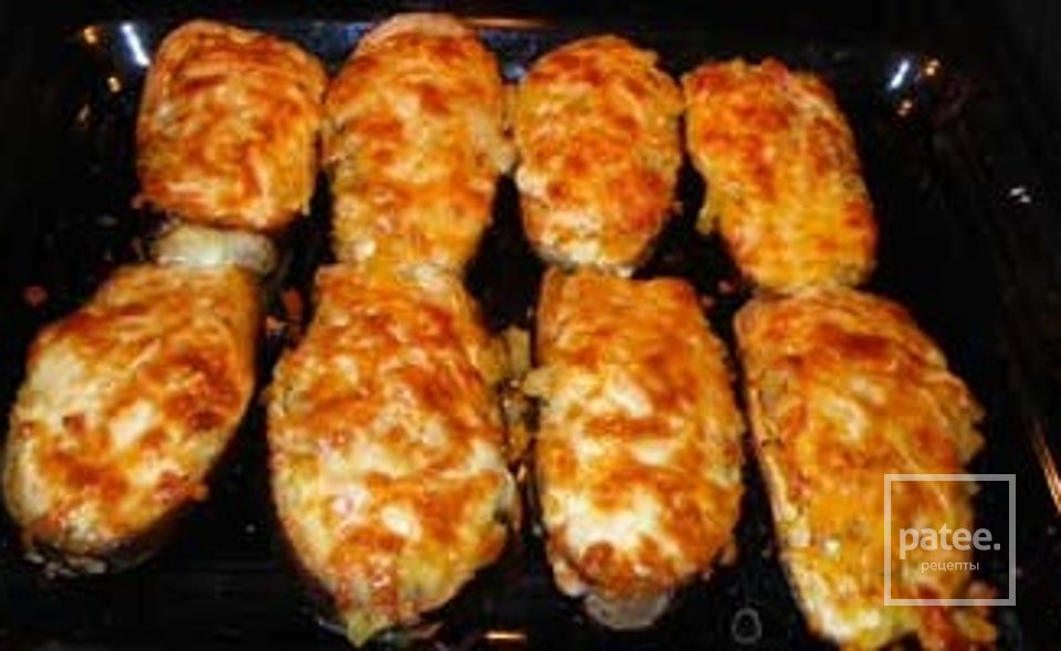 Запеченные фаршированные баклажаны - Шаг 6