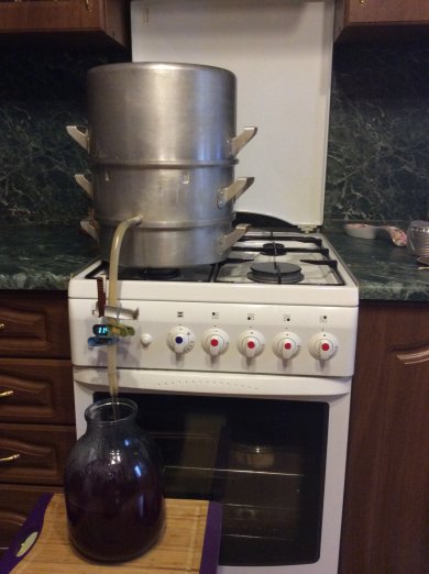 Яблочно-виноградный сок - Шаг 3