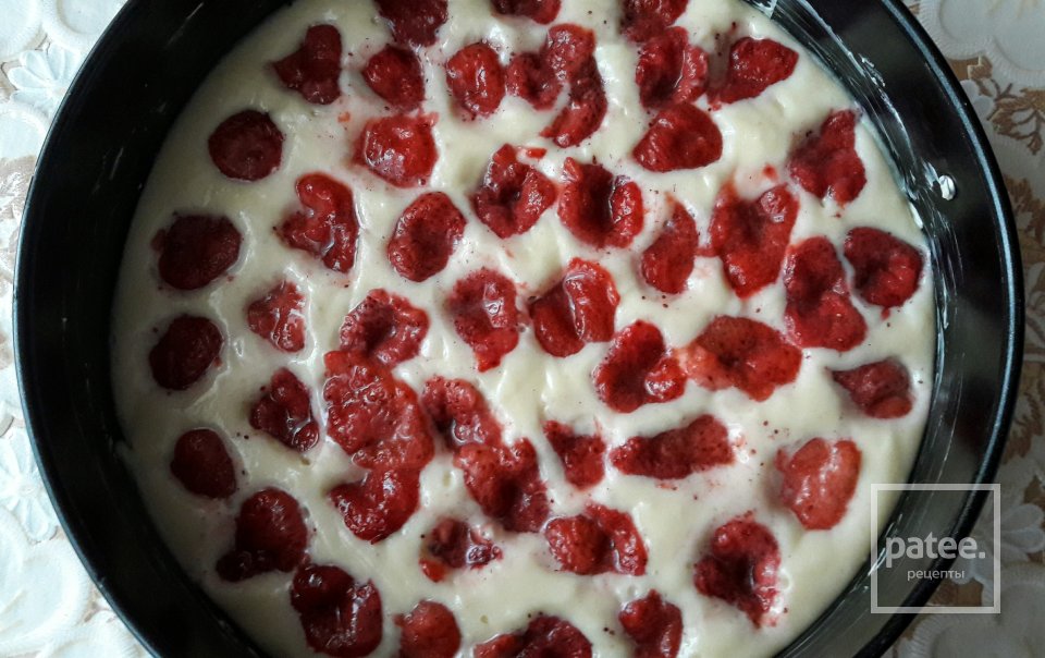 Клубничный пирог "Нежность". - Шаг 1