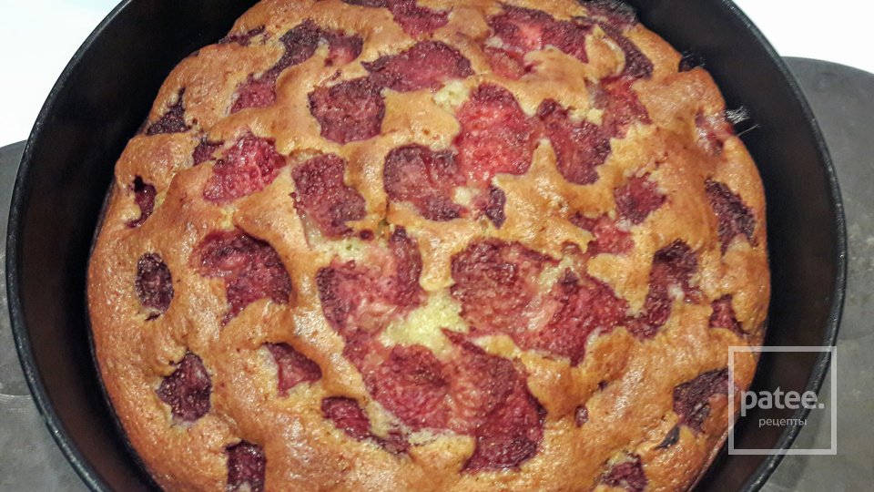 Клубничный пирог "Нежность". - Шаг 2