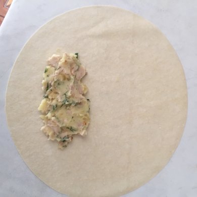 Быстрые пирожки с картошкой и курицей - Шаг 6