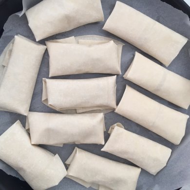 Быстрые пирожки с картошкой и курицей - Шаг 8