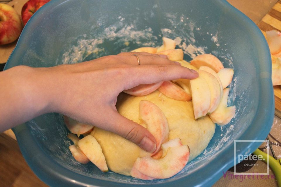 Яблычны пірог па-беларуску/ Яблочный пирог по-белорусски - Шаг 4