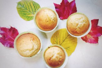 Лимонные кексы на сгущённом молоке