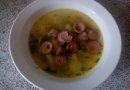 Быстрый суп с сосисками