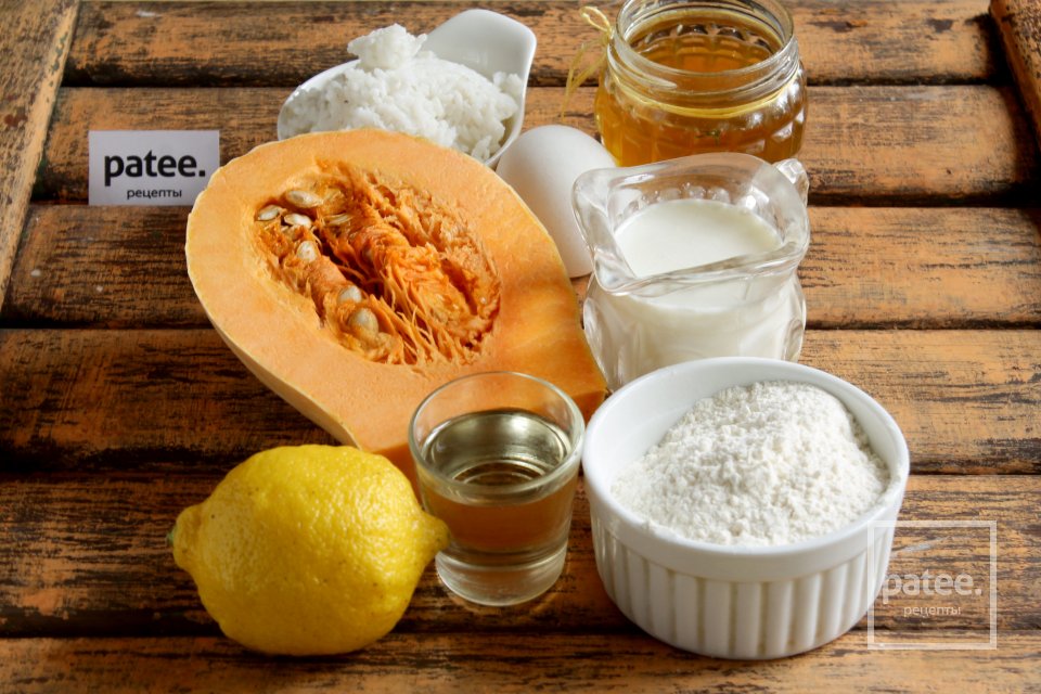 Вафли с тыквой и рисом - Шаг 1